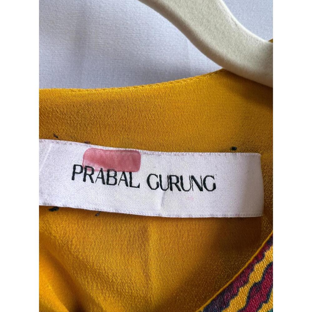 Prabal Gurung Marigold Rania Dress Size 8 fabric pull - Picture 12 of 15